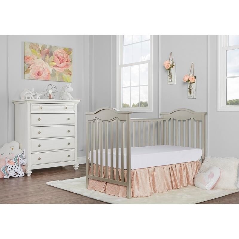 Shop Dream On Me Bella Rose Classic Convertible Crib Overstock