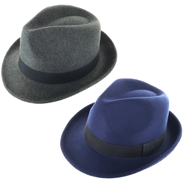 blue velvet fedora