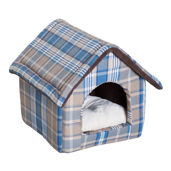 Pawhut Portable Indoor Soft Cat Dog House Pet Cuddle Cave With Pawhut Portable Indoor Soft Cat Dog House Pet Cuddle Cave With