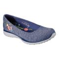 Women's Skechers Microburst Botanical Paradise Skimmer Navy