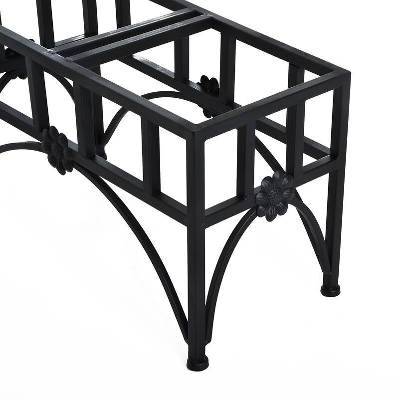 PawHut 22" Double Stainless Steel Heavy Duty Dog Food Bowl Pet Elevated Feeding Station