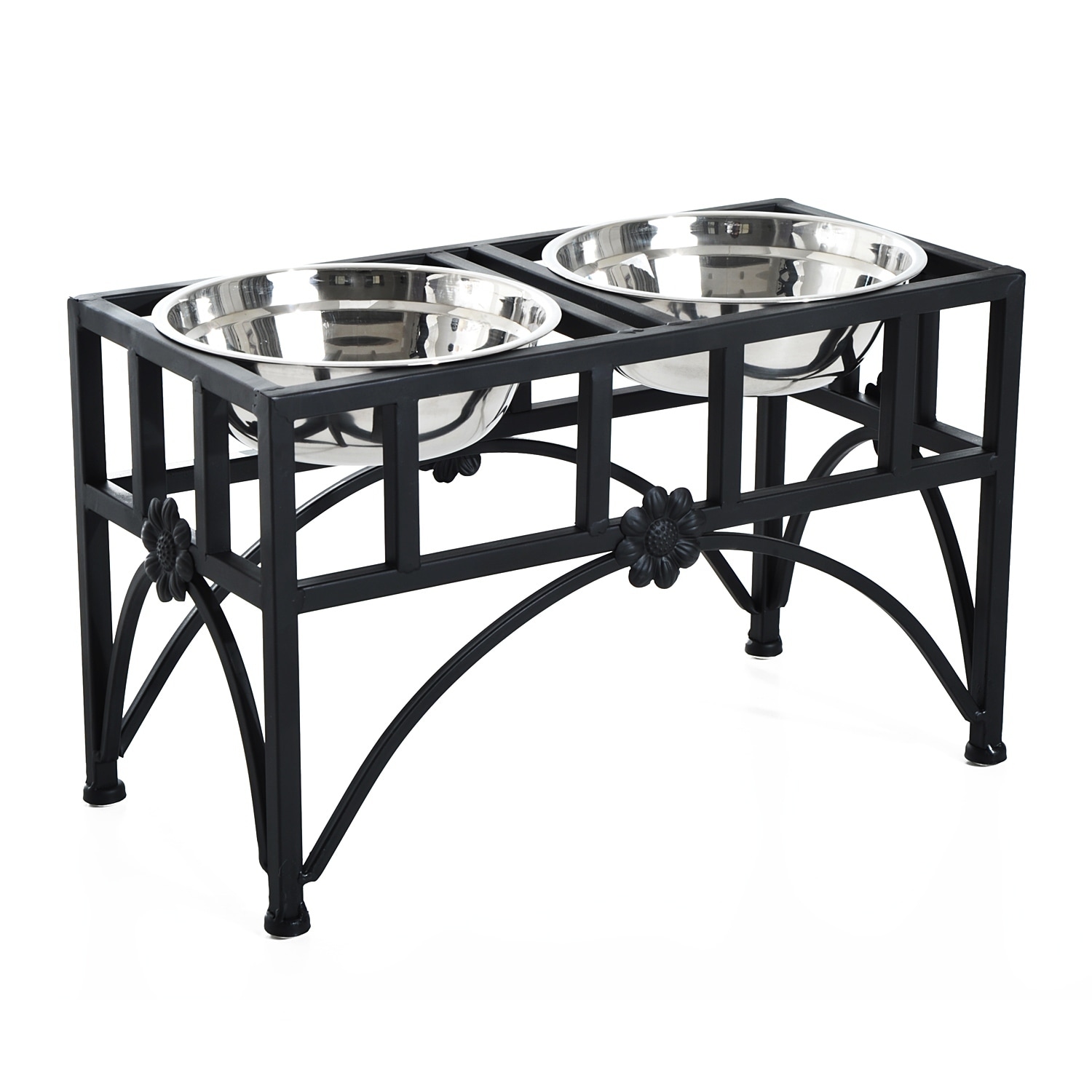 PawHut 17 Dog Feeding Station with 2 Food Bowls, White - Bed Bath & Beyond  - 31265073