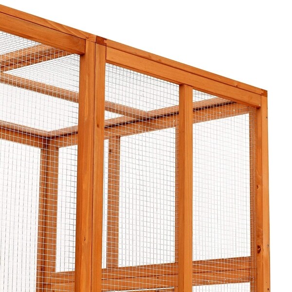 pawhut cat enclosure