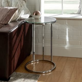 Mid Century Modern C Table Coffee Console Sofa End Tables 16 Round C Side Table X