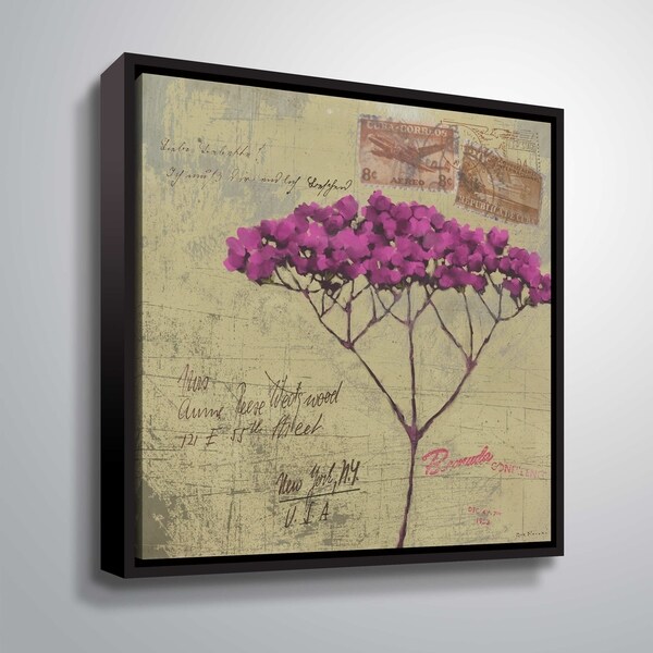 ArtWall Postage VI Floater Framed Canvas