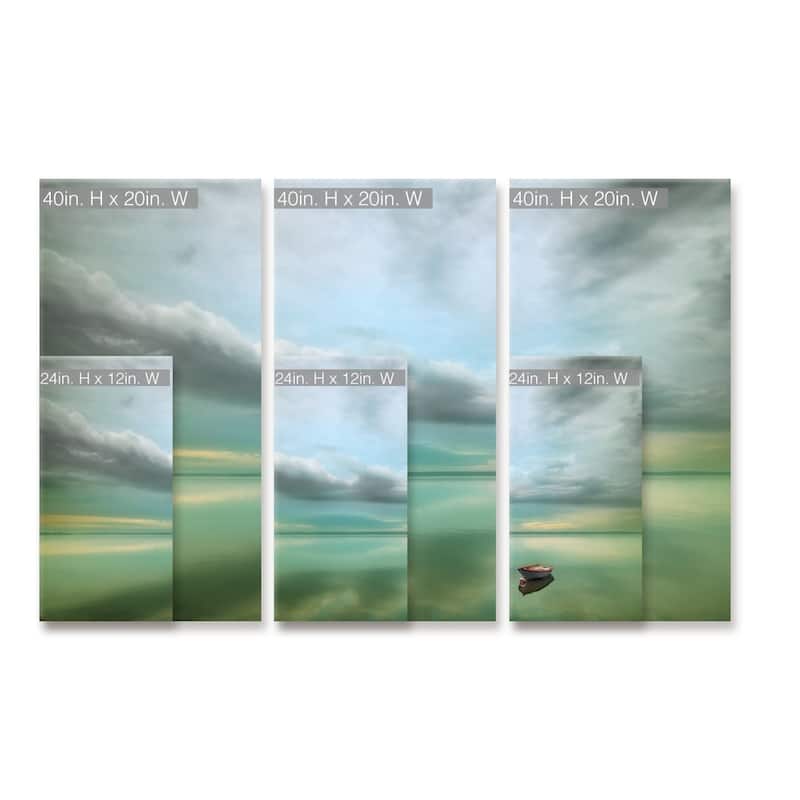 Ready2HangArt 'Calm' 3-Pc Canvas Wall Décor Set