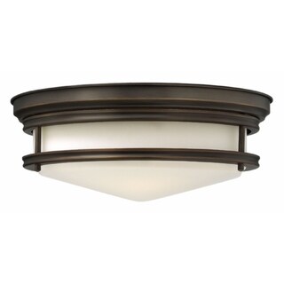 Hinkley Hadley 3-Light Flush Mount in Oil Rubbed Bronze