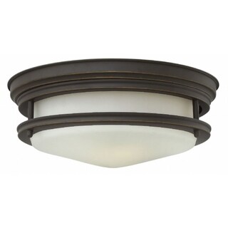 Hinkley Hadley 2-Light Flush Mount in Oil Rubbed Bronze