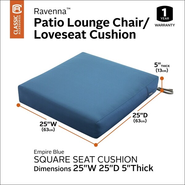 square seat cushions