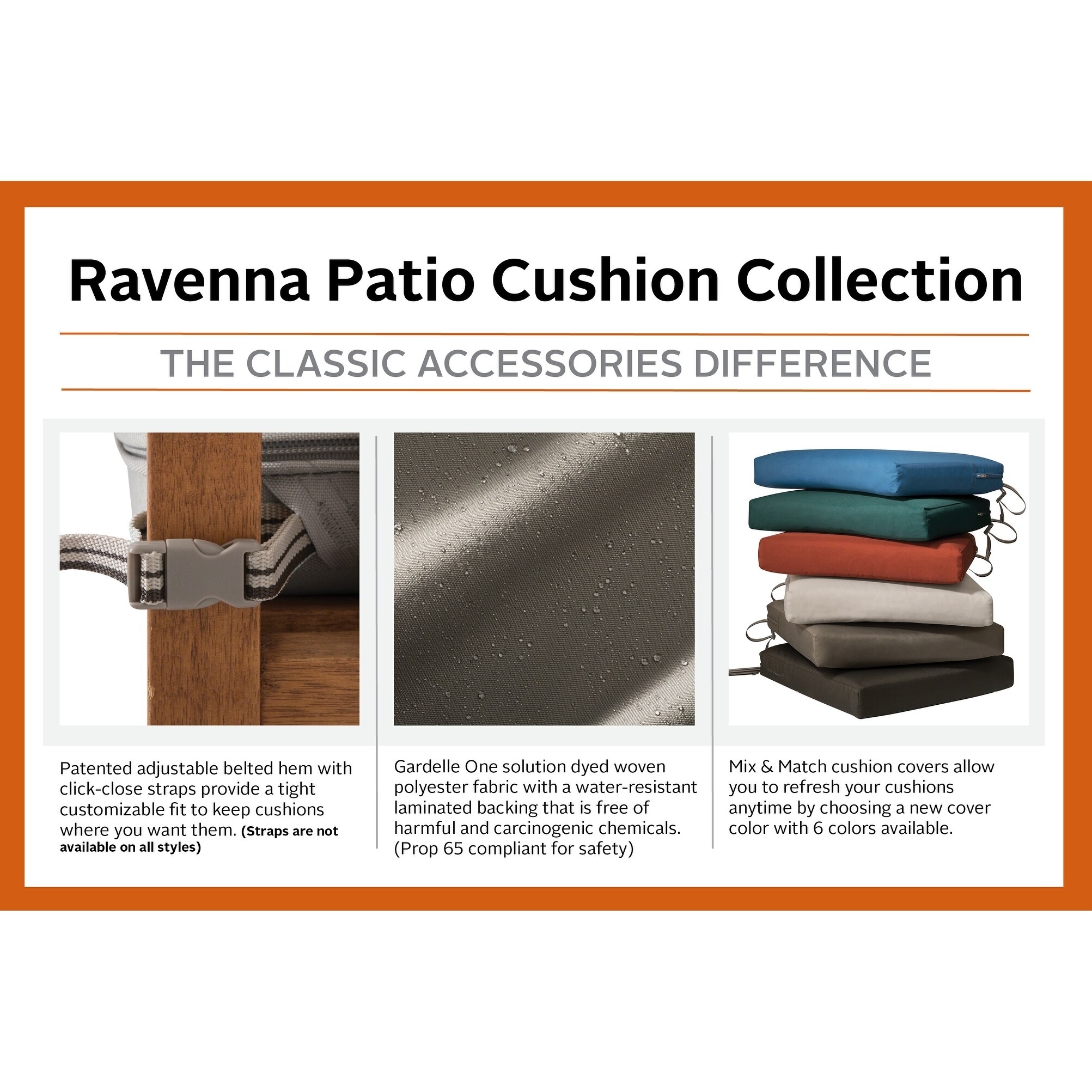 Shop Black Friday Deals On Ravenna Patio Back Cushion Slip Cover 25 L X 22 W X 4 T Overstock 22511915