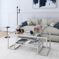 Athena Glam Geometric Coffee Table (Optional Finishes)