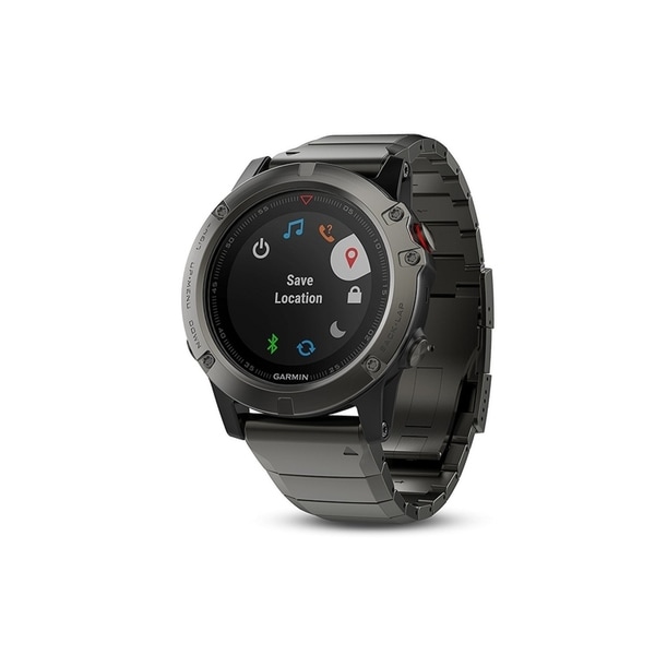 garmin fenix 5 sapphire with metal band