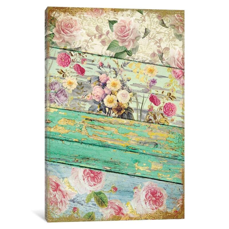 iCanvas "Villa Rosa" by Color Bakery Canvas Print