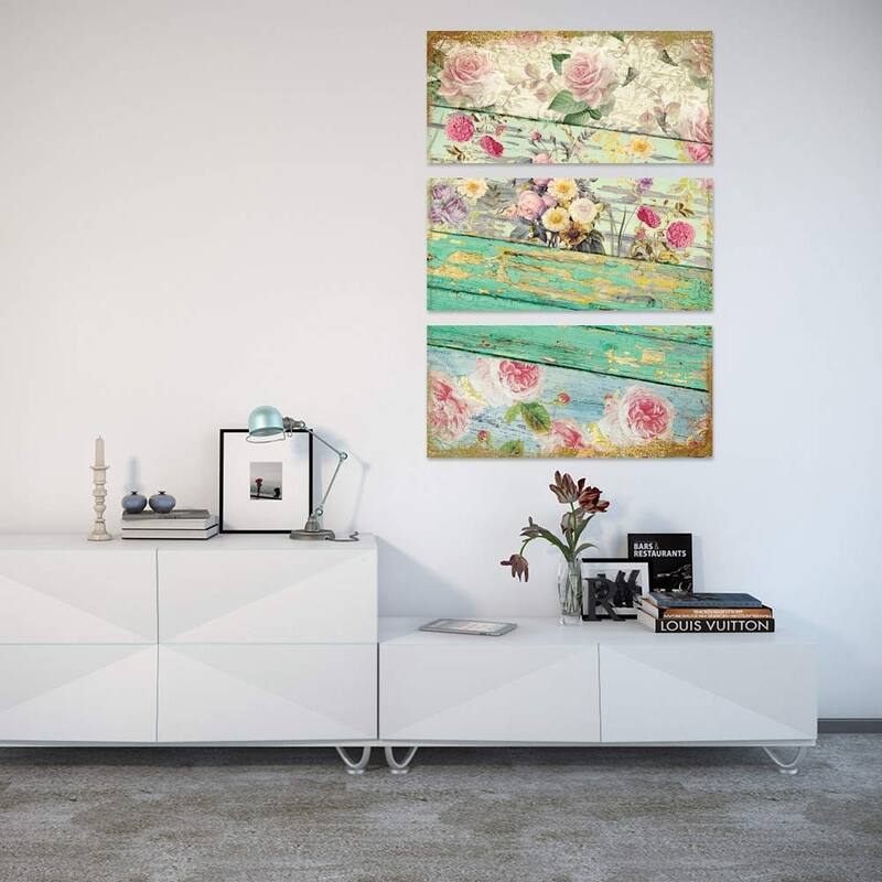 iCanvas "Villa Rosa" by Color Bakery Canvas Print