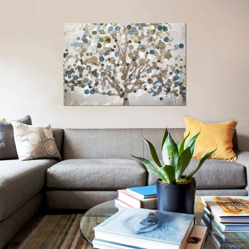 iCanvas "Bubble Tree" by Color Bakery Canvas Print