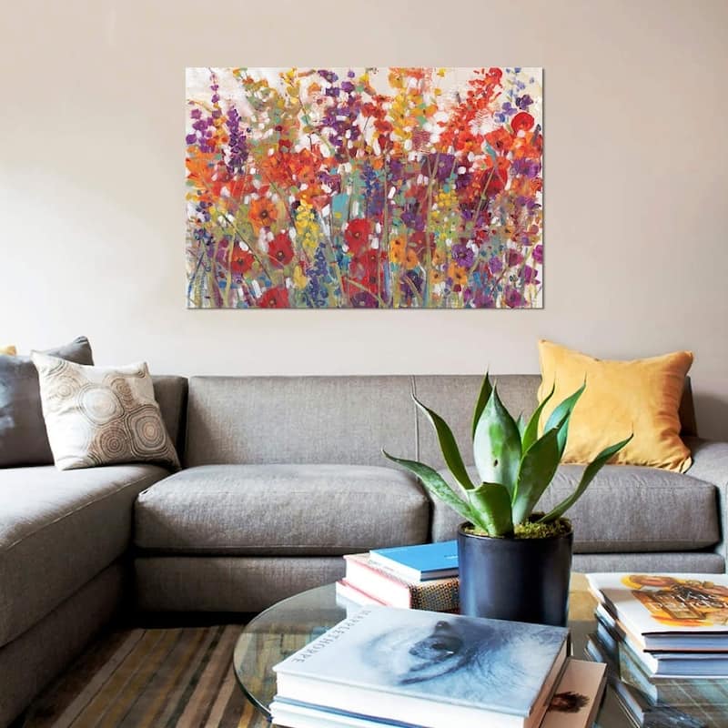 iCanvas "Variety Of Flowers II" by Tim O'Toole Canvas Print