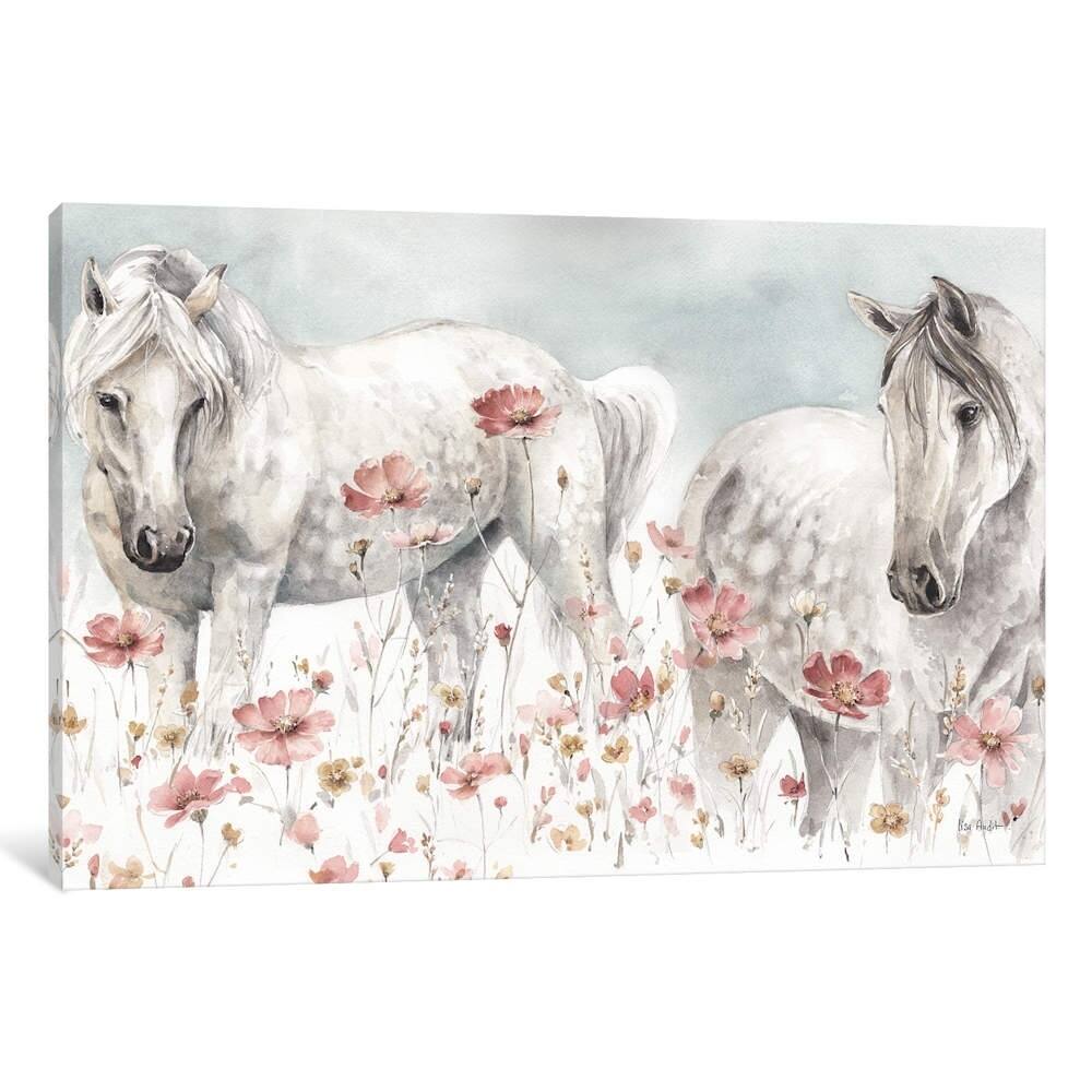 iCanvas "Wild Horses III" by Lisa Audit Canvas Print