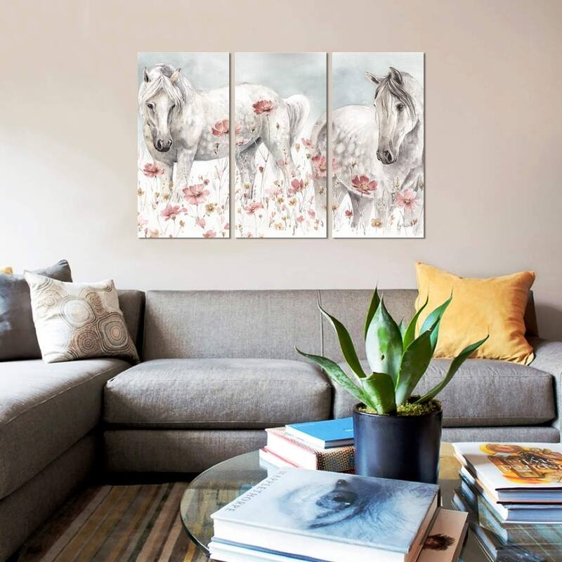 iCanvas "Wild Horses III" by Lisa Audit Canvas Print