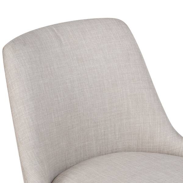 Shop Porter Designs Olaf Mid Century Modern Upholstered Dining Chair Light Gray 33 H X 20 D X 21 W Overstock 22513241