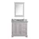 Option vanity with 1 mirror