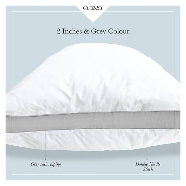 Shop Down Alternative Gusset Organic Cotton Pillow 20 X 30
