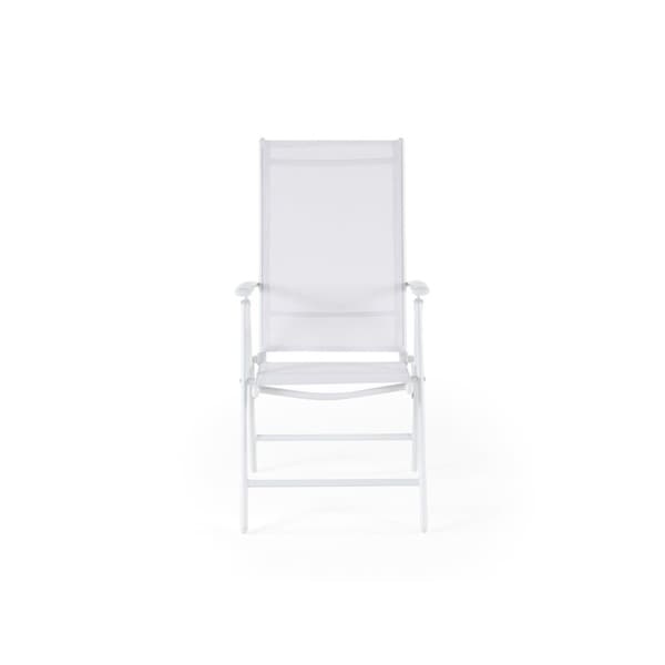 white folding patio chairs