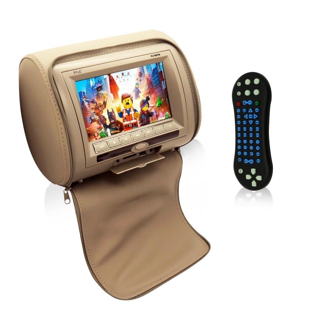 Must Have Pyle Plhrdvd904 Universal Portable Car Seat Headrest Cd Dvd Tv 9 4 Inch Screen Player Monitor With Usb Reader Remote Control And Mount Holder From Pyle Fandom Shop - widescreen tv with remote control roblox