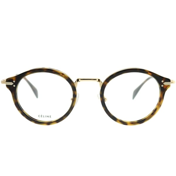 round eyeglasses gold