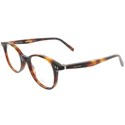 Celine Square CL 41407 Twig Square 05L Unisex Havana Frame Eyeglasses