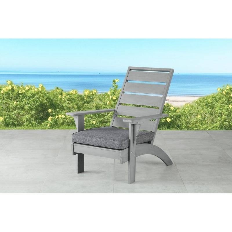 Linon Seacrest Grey Outdoor Chair