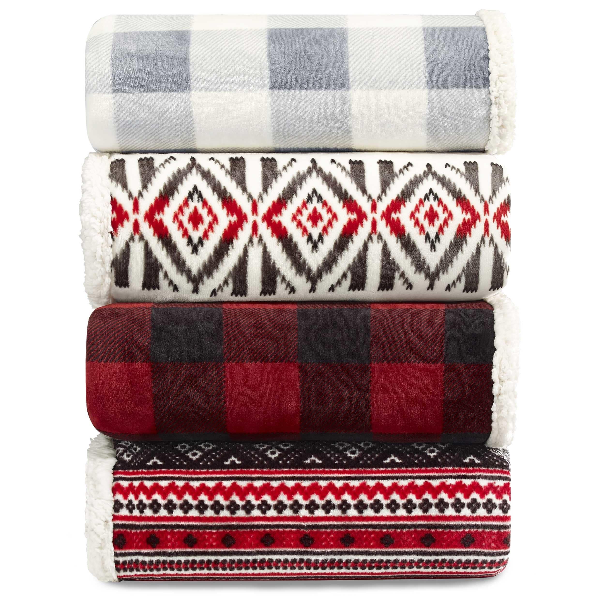 Shop Eddie Bauer Plush Sherpa Blankets On Sale Overstock 22520271