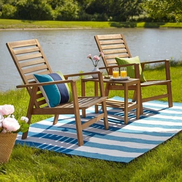 Shop Maine 3 Piece Patio Set Free Shipping Today Overstock