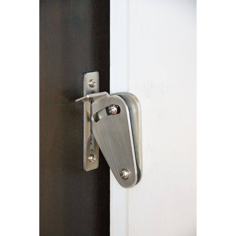 Stainless Steel Barn Door Privacy Lock - N/A