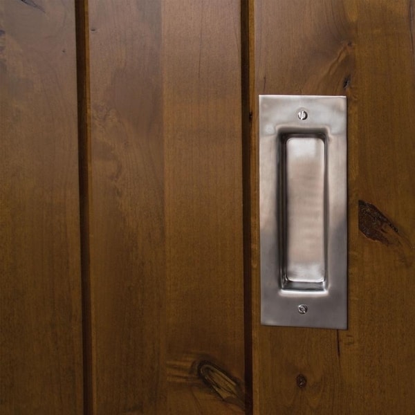 Stainless Steel Vista Inset Barn Door Pull Handle