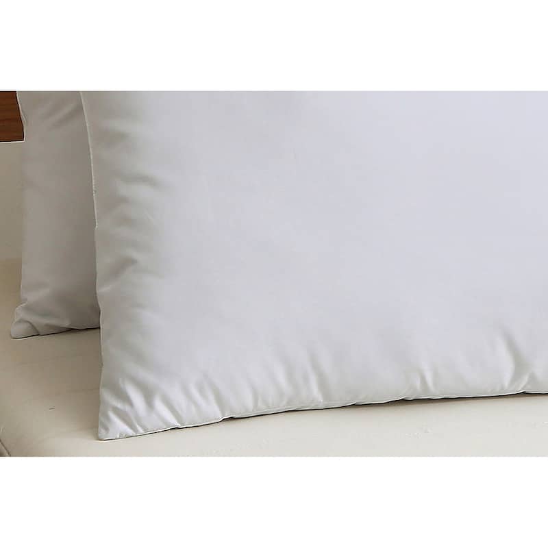 St. James Home Soft Cover Nano Feather Pillows (Set of 4) - White