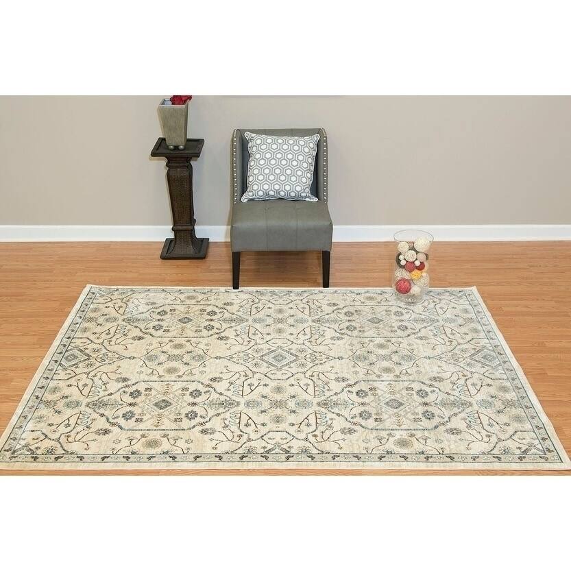Westfield Home Royale Putri Bone Accent Rug - 3'11 x 5'10