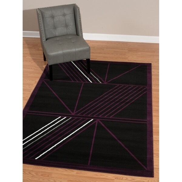 Shop Westfield Home Rize Keto Plum Runner Rug 1 11 X 7 2