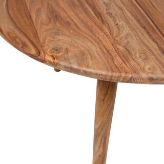 Porter Designs Handmade Mid-Century Modern Sheesham Wood Coffee Table - 16 inch x 30 inch x 30 inch (India)
