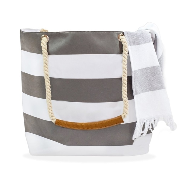 beach towel tote bag