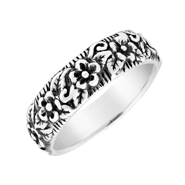 Sterling Silver Inspired Trinity Ring