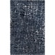 preview thumbnail 21 of 33, Handmade Mastiff Geometric Lustrous Wool Blend Area Rug 6' x 9' - Navy - Runner/Rectangle