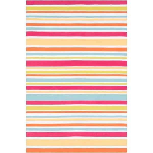 Bright Stripe Indoor/Outdoor Rug - 2x3