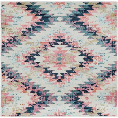 Livabliss Trocadero Boho Modern Geometric Area Rug