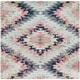 preview thumbnail 16 of 25, Artistic Weavers Trocadero Boho Modern Geometric Area Rug 7' Square - Coral