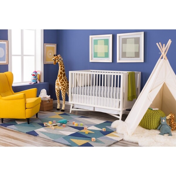 Hand-Tufted Country Wool Area Rug - 6' x 9'