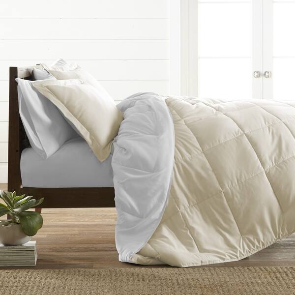 Shop Merit Linens All Season Down Alternative Reversible Comforter