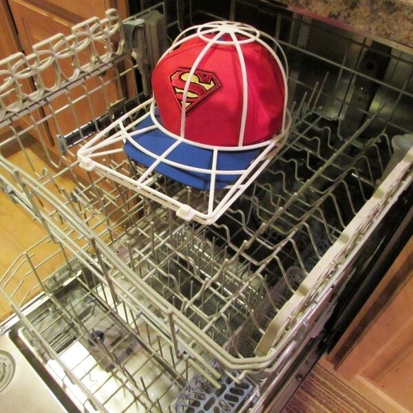 ball cap holder for washing machine
