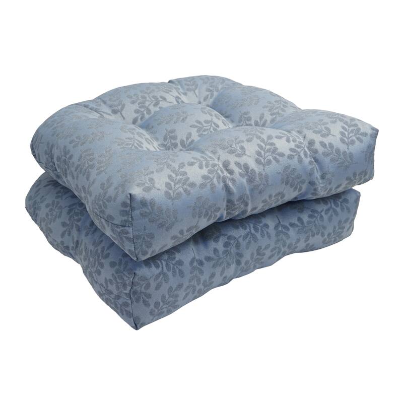 Blazing Needles 19-inch All-Weather U-Shape Chair Cushion (Set of 2)