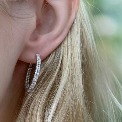 Front Back Earrings Find Great Jewelry Deals Shopping At Overstock