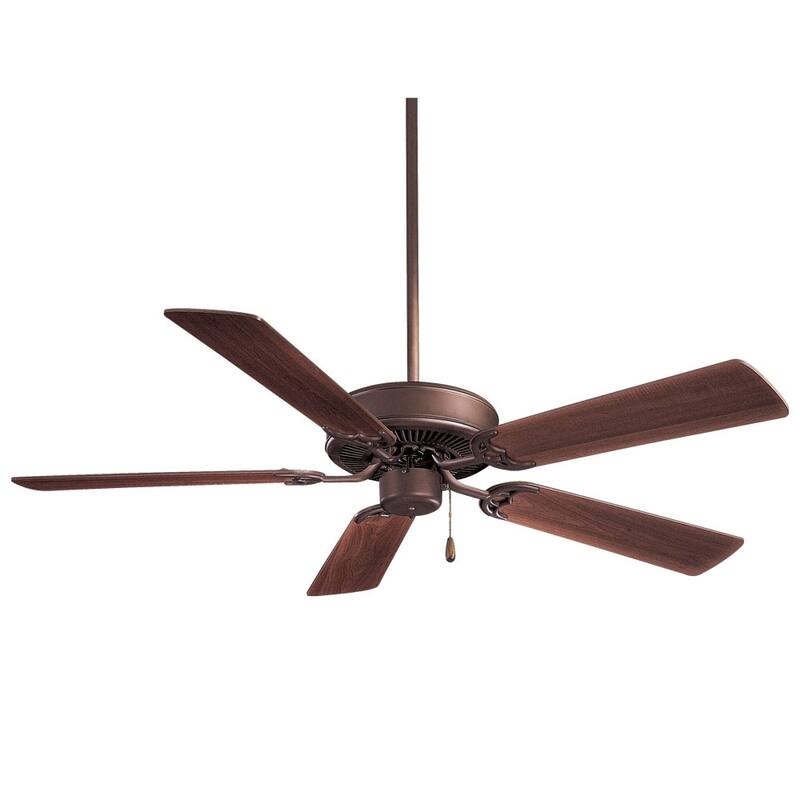 Minka Aire Contractor Oil Rubbed Bronze 5 Blade 52 Inch Ceiling Fan